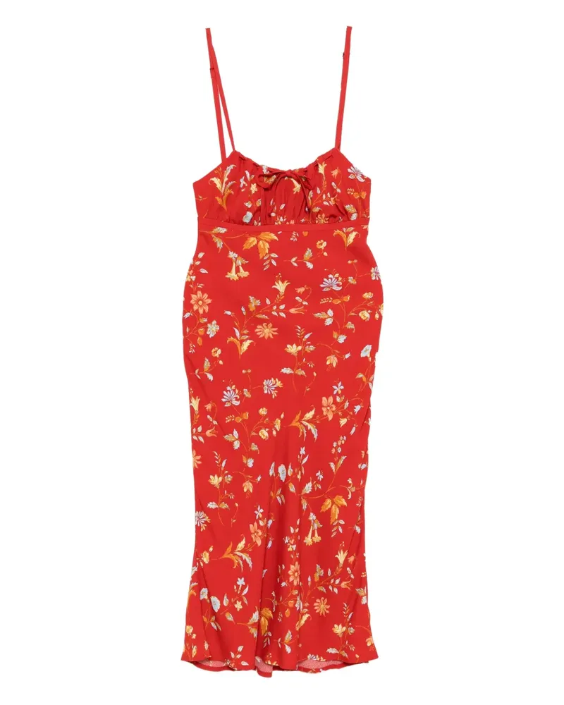 Reformation Camira Kleid - Rot Rot