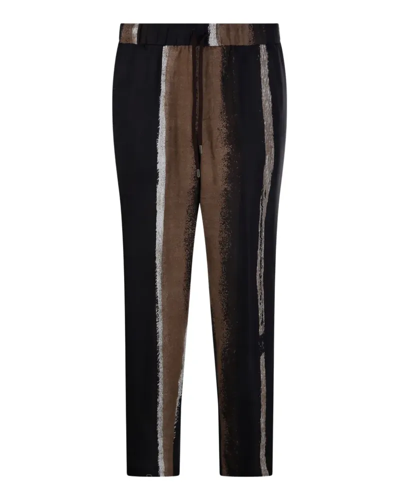 Costumein striped trousers - Schwarz Schwarz