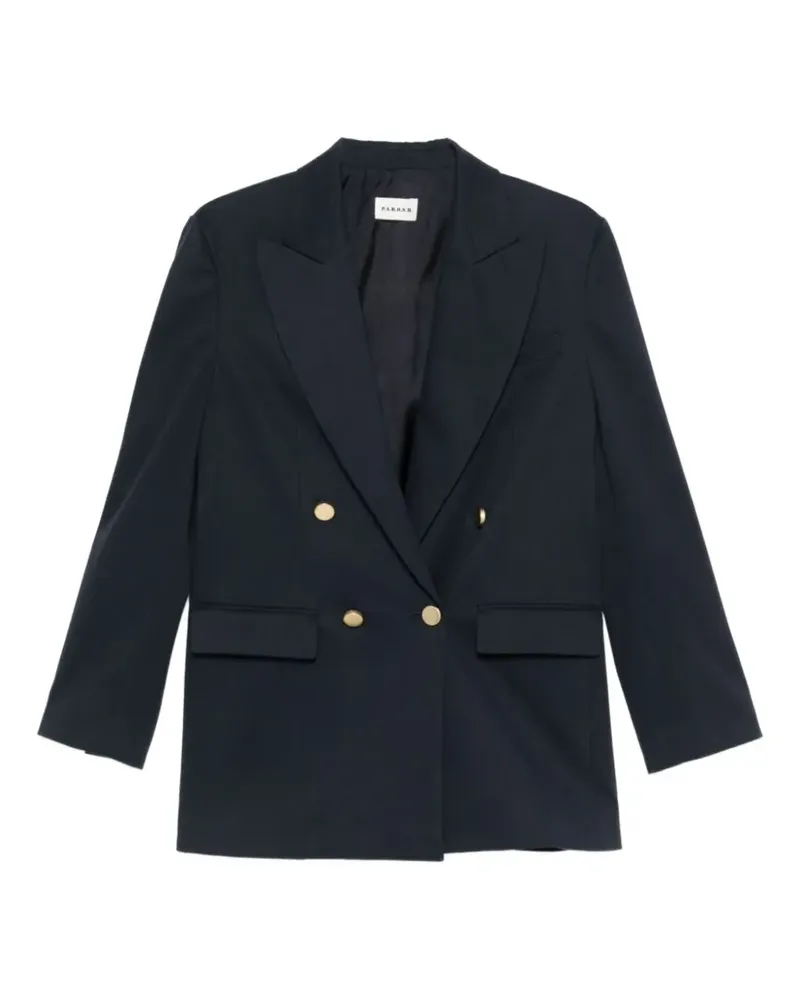 P.A.R.O.S.H. P.A.R.O H. Crew Blazer - Blau Blau