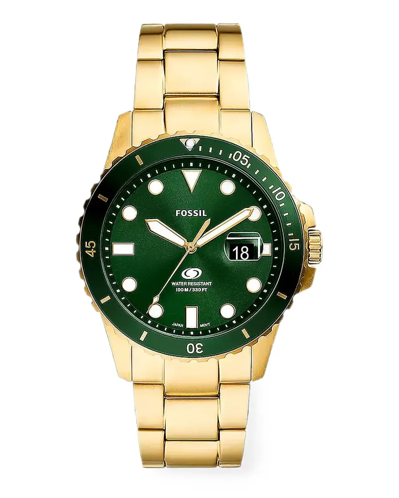 Fossil Blue Dive 42mm watch - Grün Grün