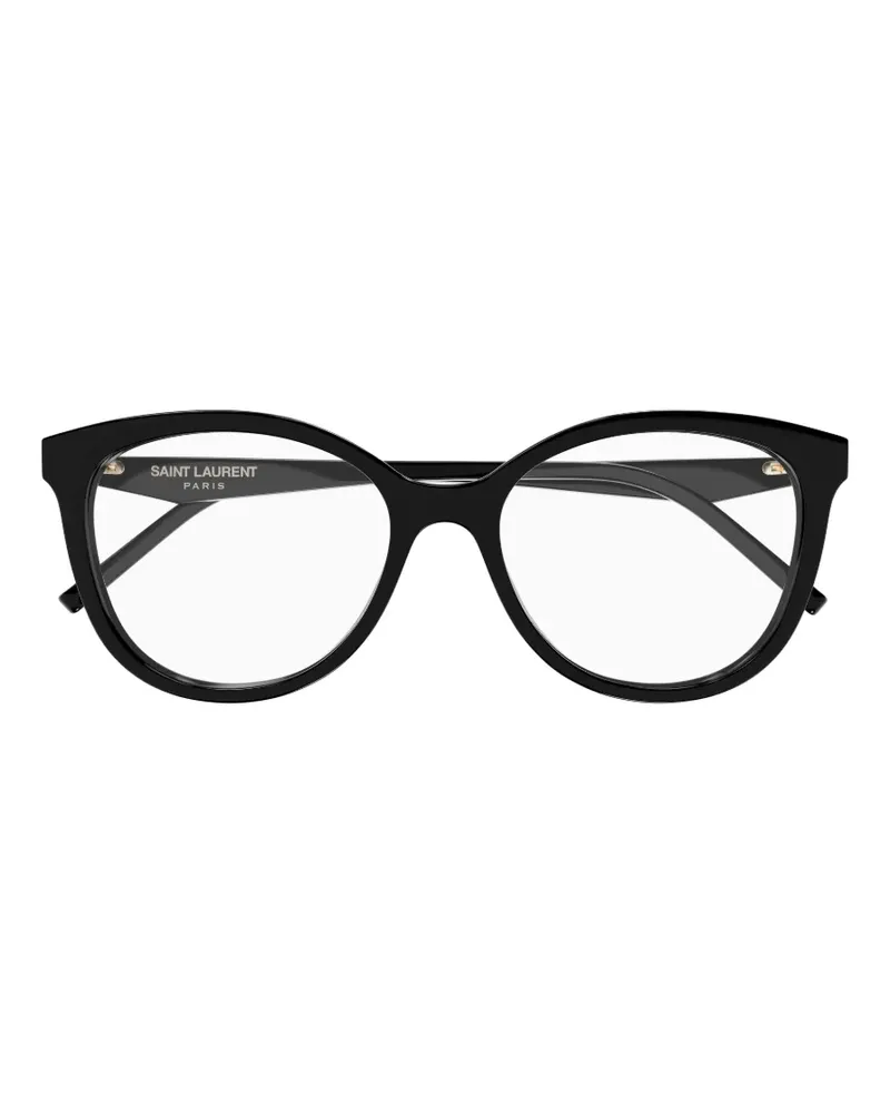 Saint Laurent Cat-Eye-Brille - Schwarz Schwarz
