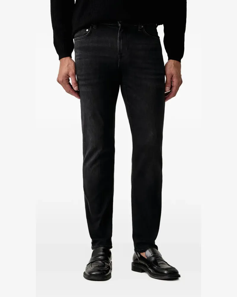 JOOP! faded slim-fit jeans - Schwarz Schwarz