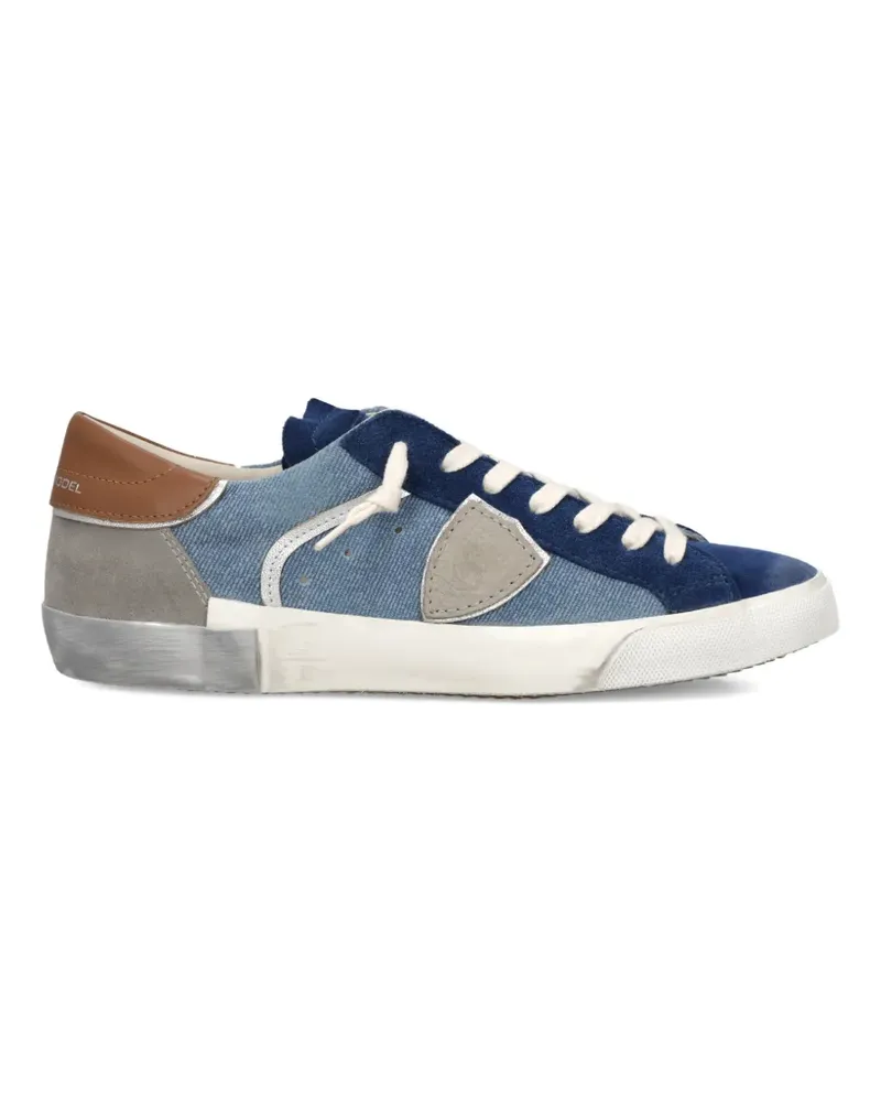 Philippe Model Prsx Sneakers aus Wildleder - Blau Blau