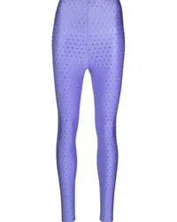 ANDAMANE Leggings mit Strass Blau