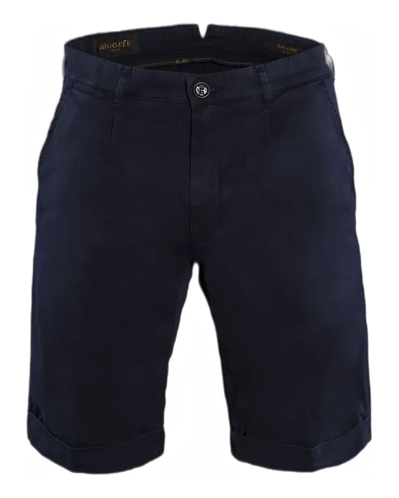 MOORER Klassische Shorts - Blau Blau