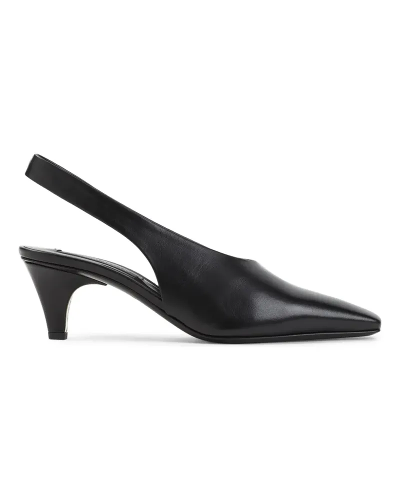 Giorgio Armani Spitze Slingback-Pumps - Schwarz Schwarz