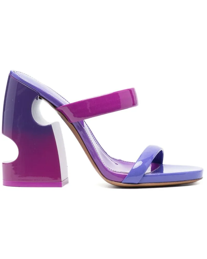 OFF-WHITE Shade Meteor Pantoletten 120mm - Rosa Rosa