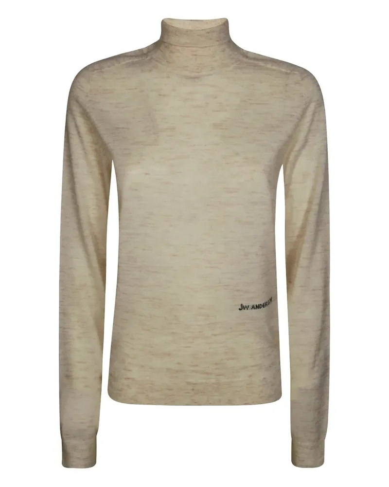 J.W.Anderson Langarmshirt mit Rollkragen - Nude Nude