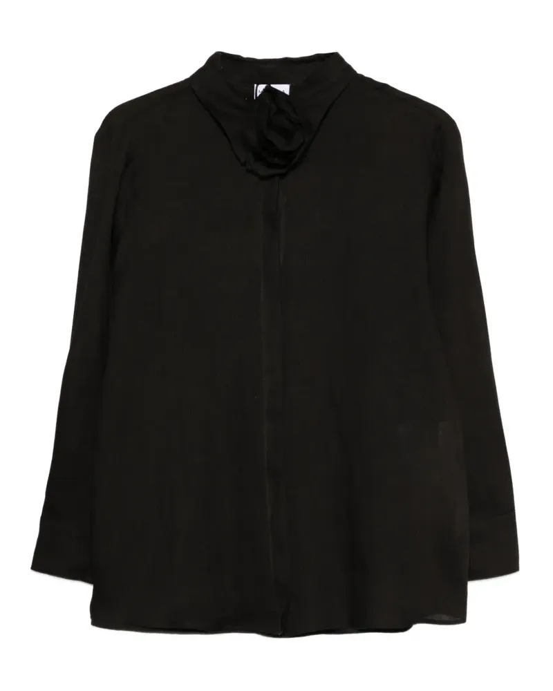 MARELLA Editore floral-embellishment shirt set (set of two) - Schwarz Schwarz