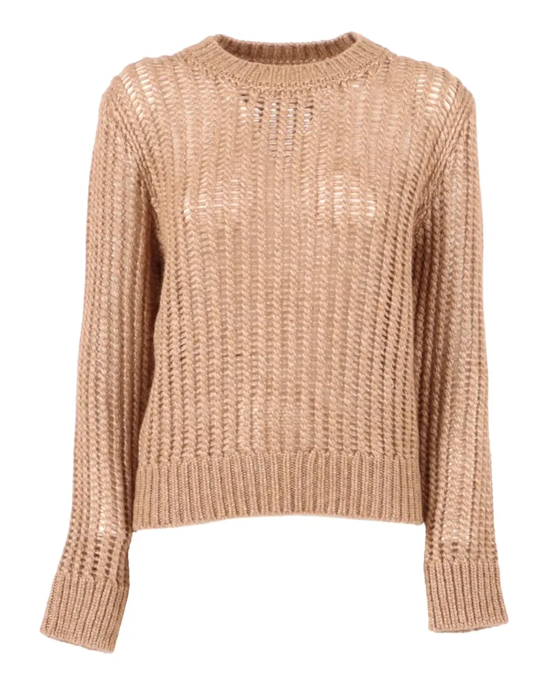 Peserico ribbed sweater - Nude Nude
