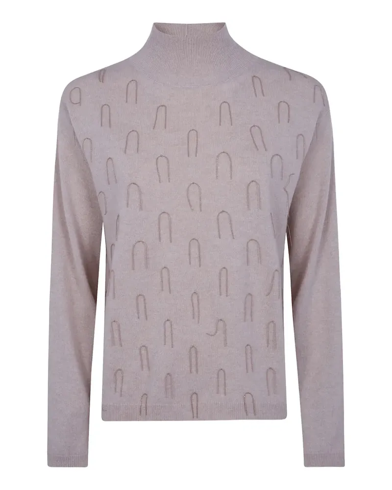 Fabiana Filippi Verzierter Pullover - Nude Nude
