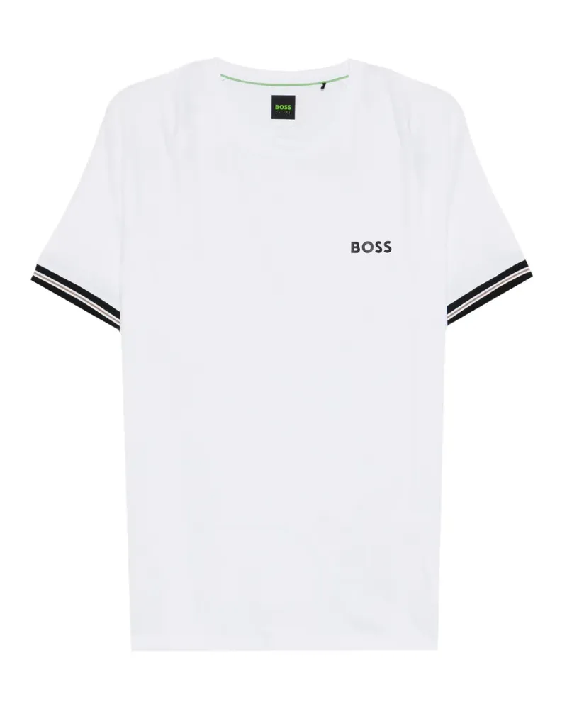 HUGO BOSS T-Shirt mit Raglanärmeln - Weiß Weiß