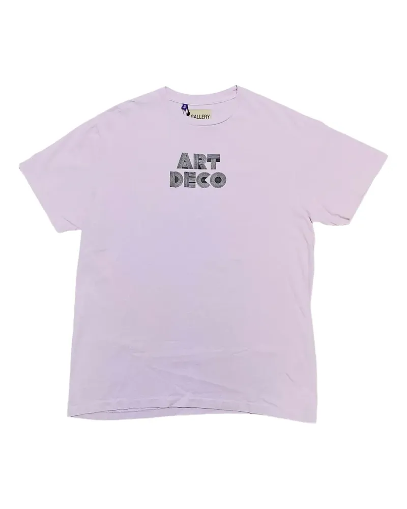 GALLERY DEPT. Art Deco logo-print T-shirt - Violett Violett