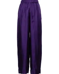 Blanca Hoch sitzende Palazzohose Violett