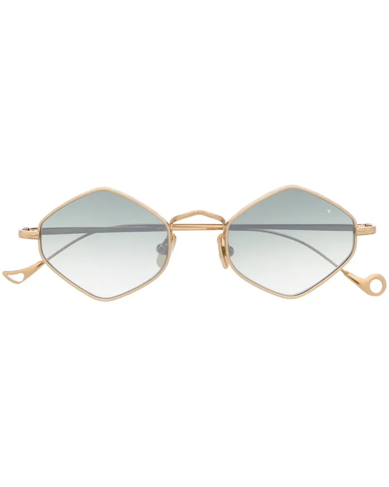 Eyepetizer Sonnenbrille mit geometrischem Gestell - Gold Gold