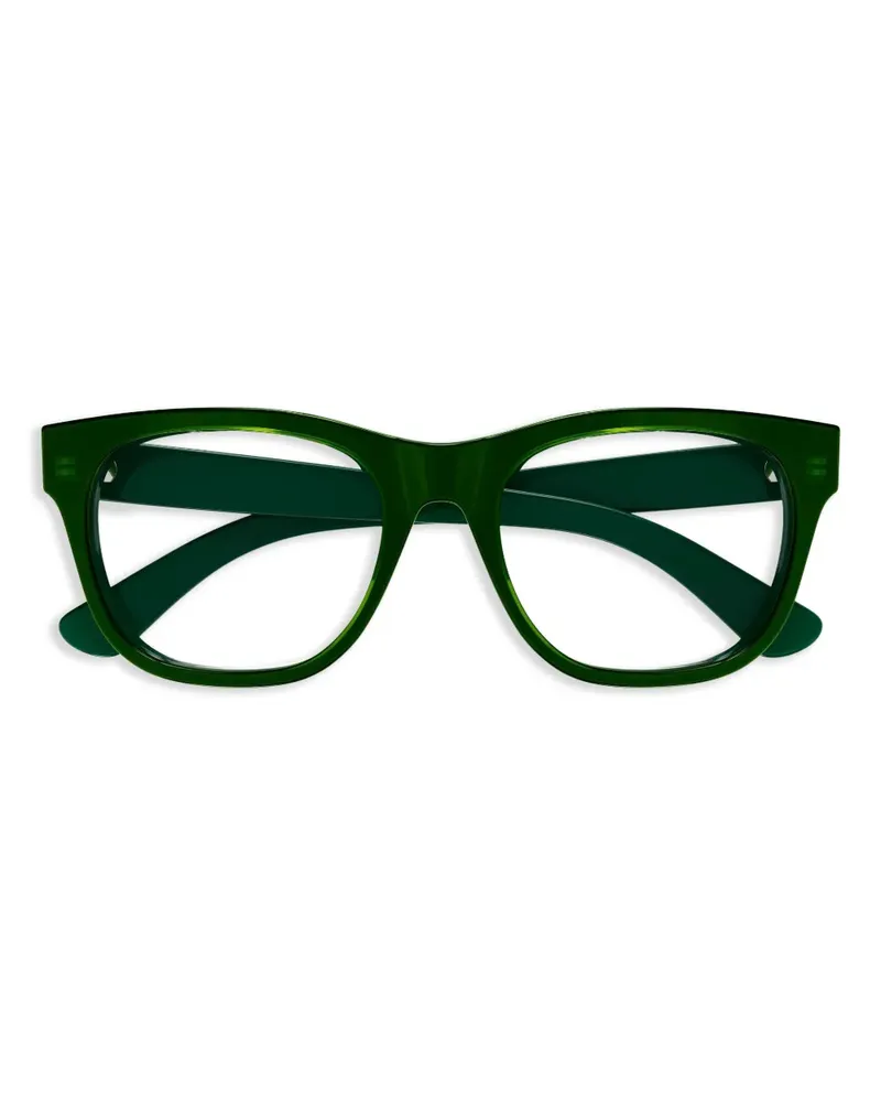 Gucci Brille mit Logo - Grün Grün