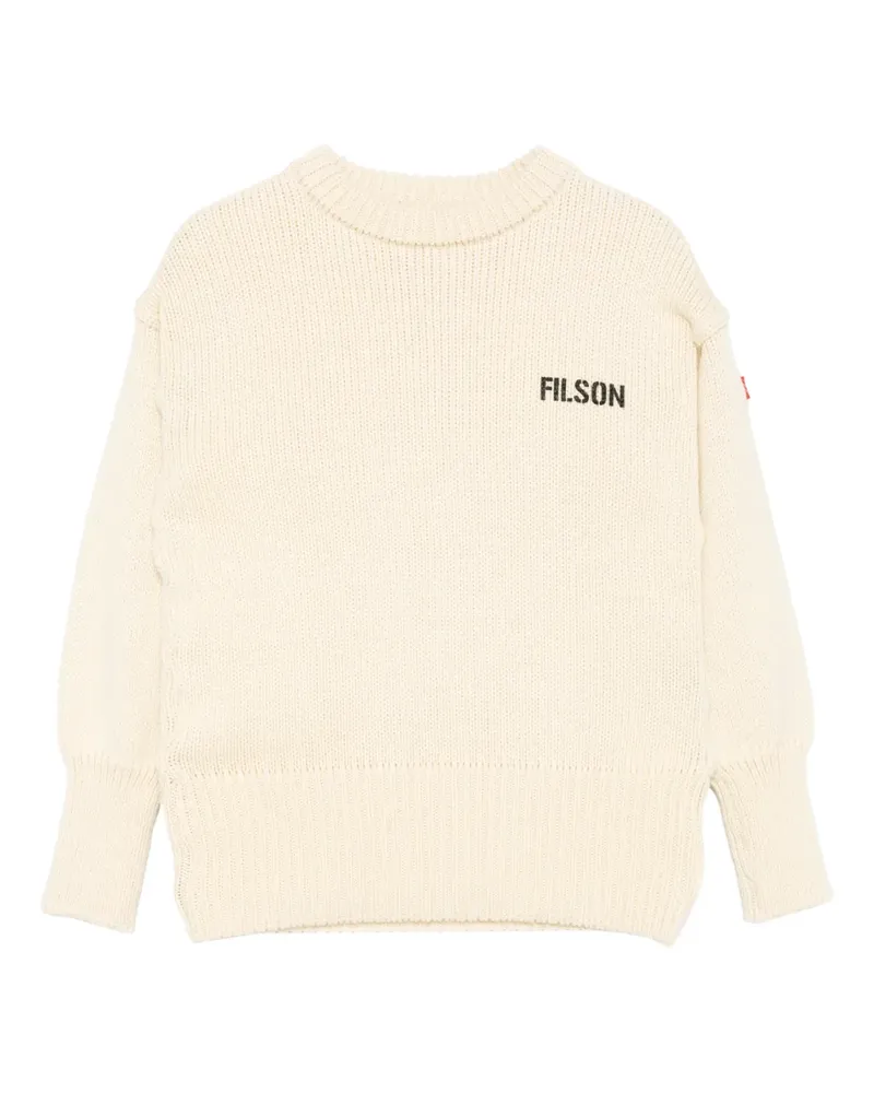 Junya Watanabe Filson Pullover mit Logo - Nude Nude