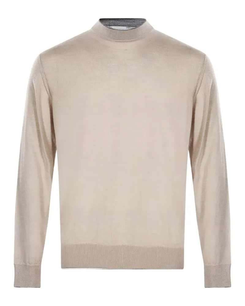 Eleventy mock-neck sweater - Nude Nude