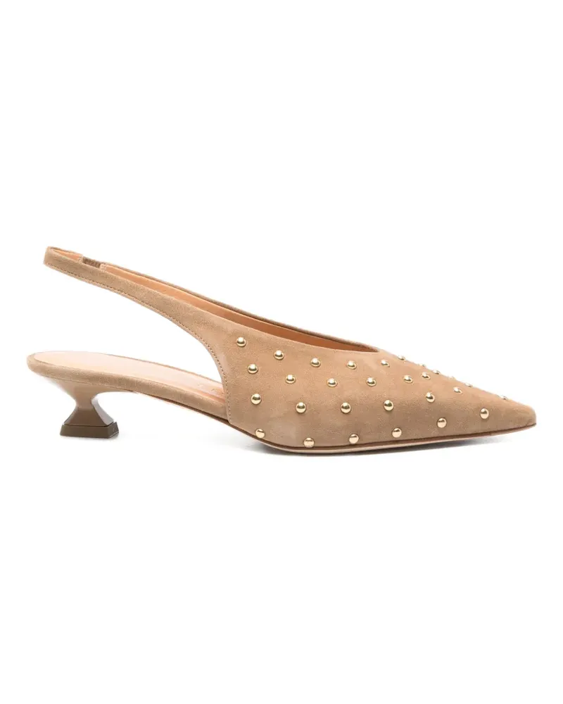 The Seller studded slingback pumps - Braun Braun