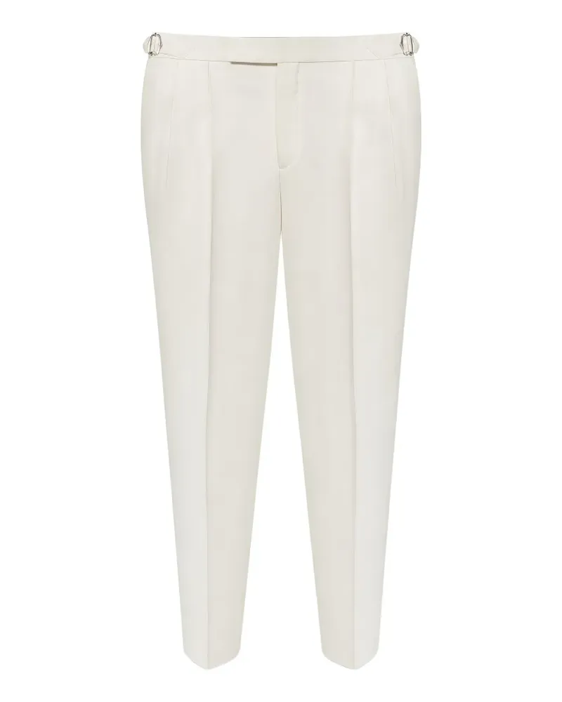 Tombolini Tapered-Hose mit Schnallenverschluss - Nude Nude