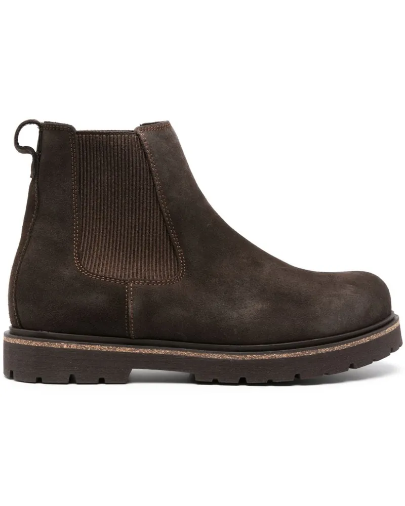 Birkenstock Stalon Chelsea-Boots aus Wildleder Braun