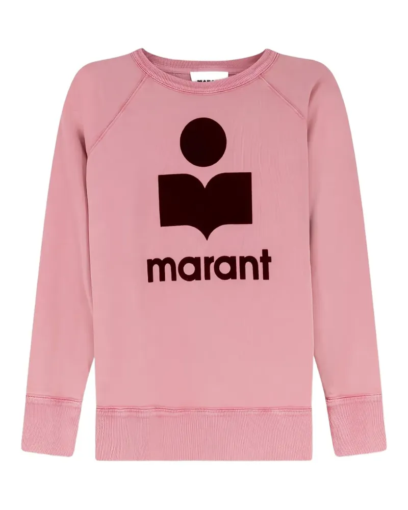 Isabel Marant logo-detail sweatshirt - Rosa Rosa