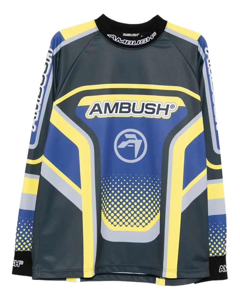 AMBUSH T-Shirt mit grafischem Print - Schwarz Schwarz