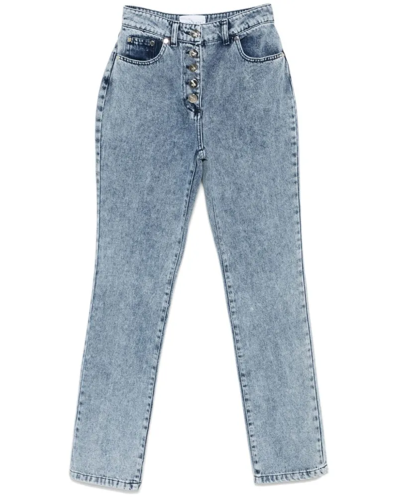 Ana Radu Jeans mit geradem Bein - Blau Blau