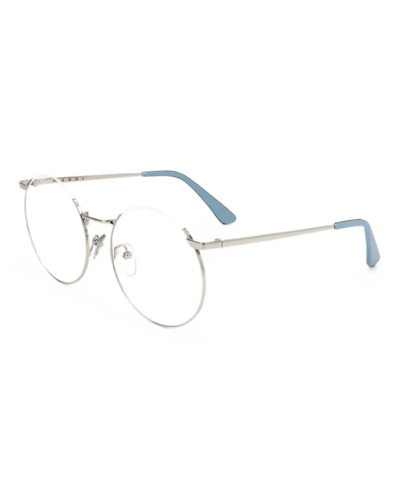 Marni Runde Brille - Silber Silber