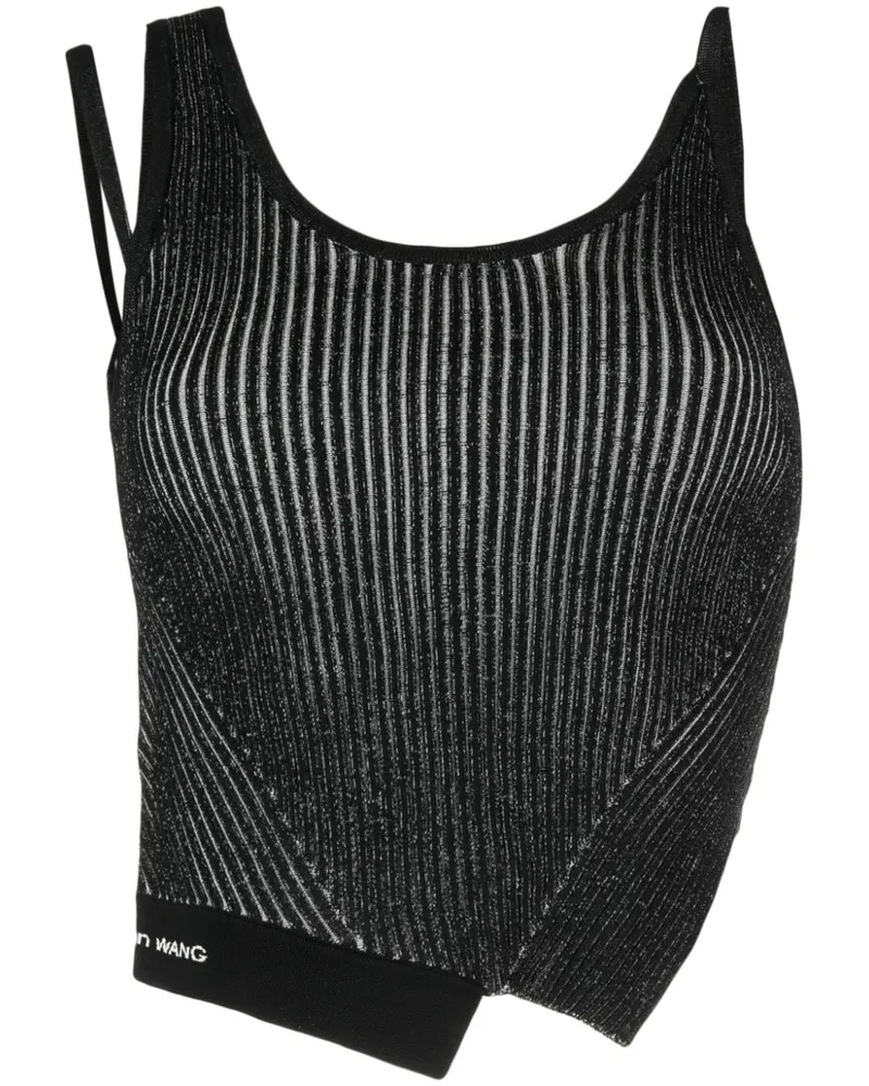 Feng Chen Wang Asymmetrisches Top - Schwarz Schwarz