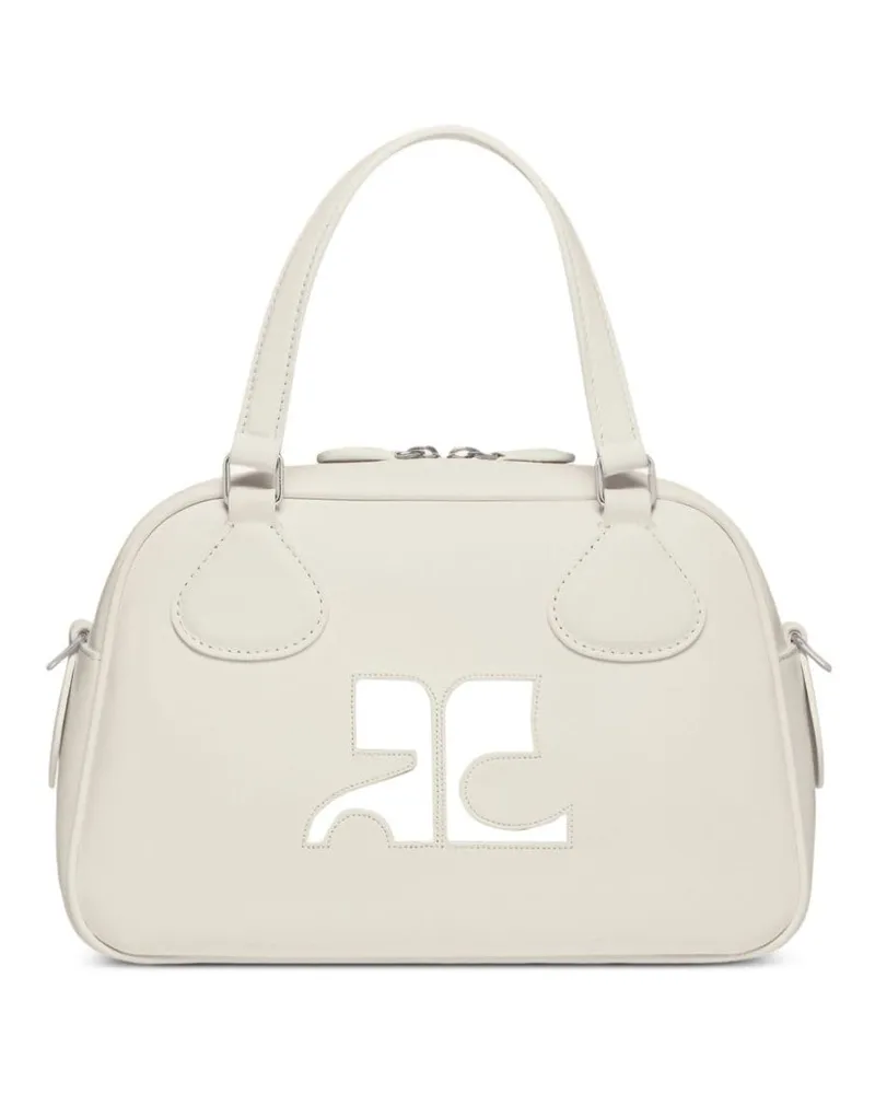 Courrèges Reedition Bowlingtasche Nude