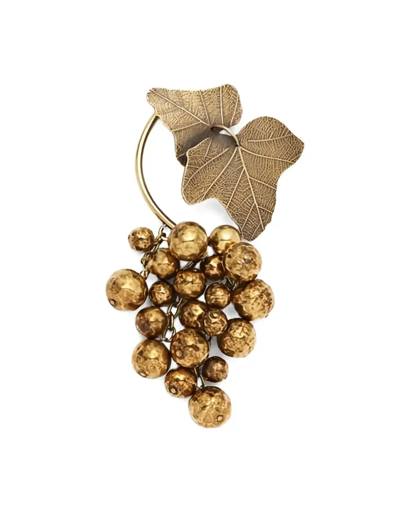 Jean Paul Gaultier Grape Leaf Ohrringe - Gold Gold