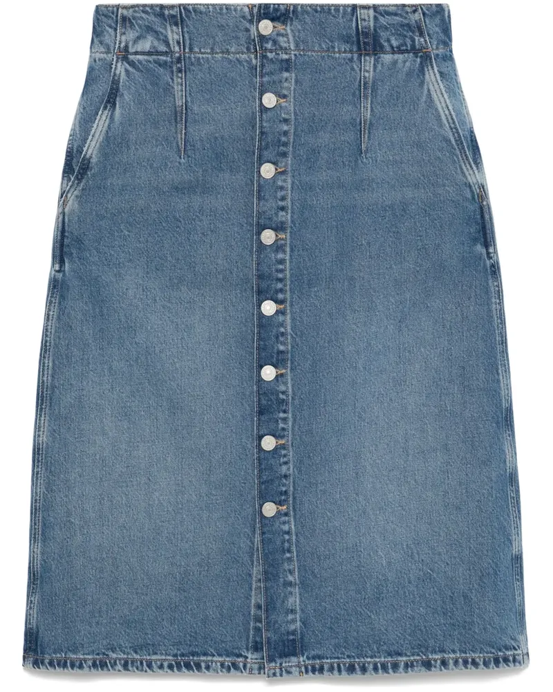 Ralph Lauren Midirock aus Denim - Blau Blau