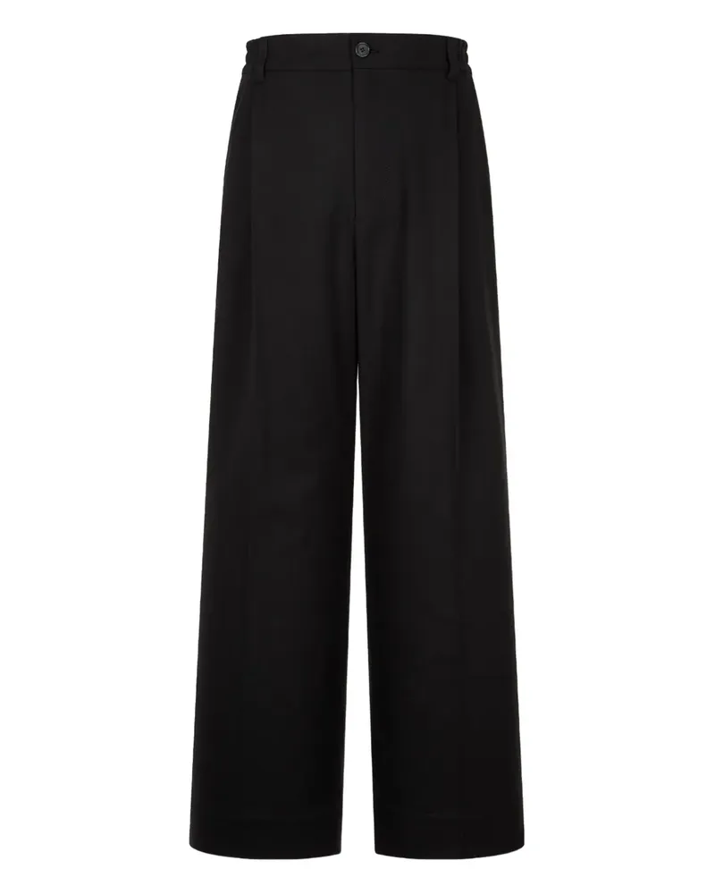 STUDIO TOMBOY Hose mit Knöpfen - Schwarz Schwarz