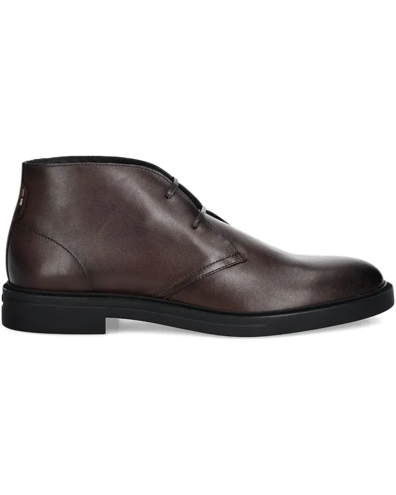 HUGO BOSS Calev leather desert boots - Braun Braun