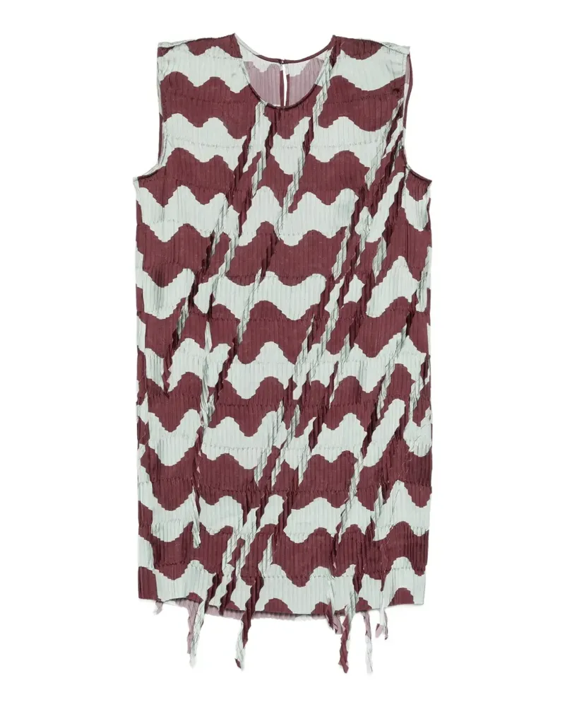 JNBY Plissiertes Minikleid - Braun Braun