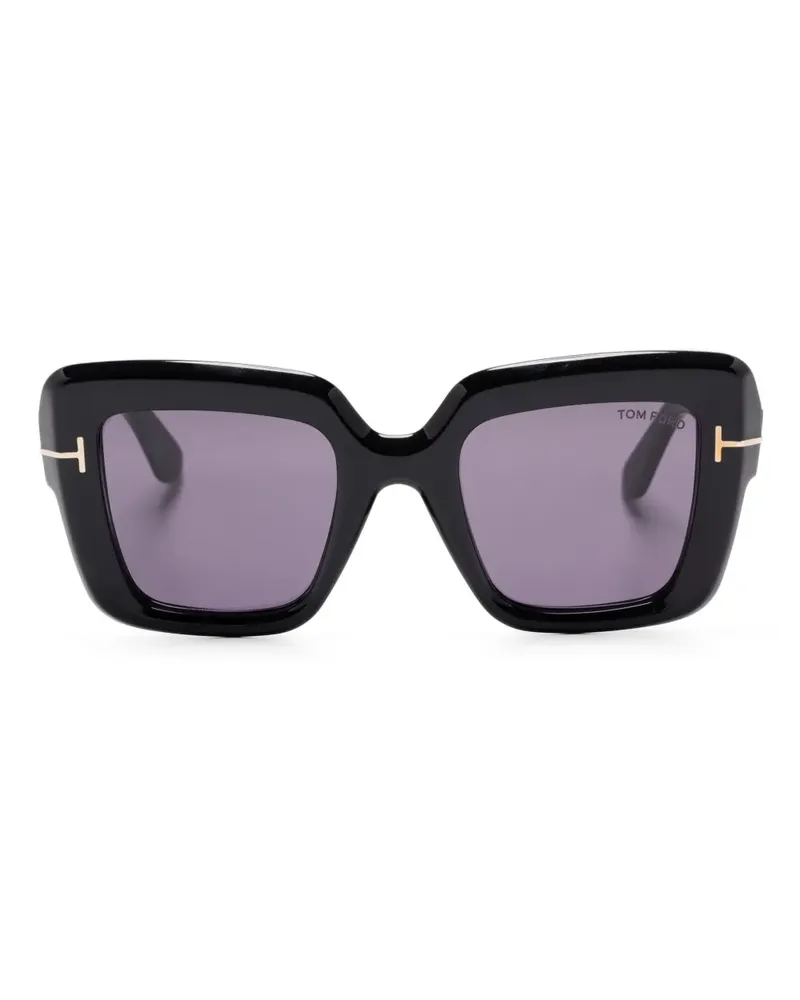 Tom Ford Esme Sonnenbrille - Schwarz Schwarz