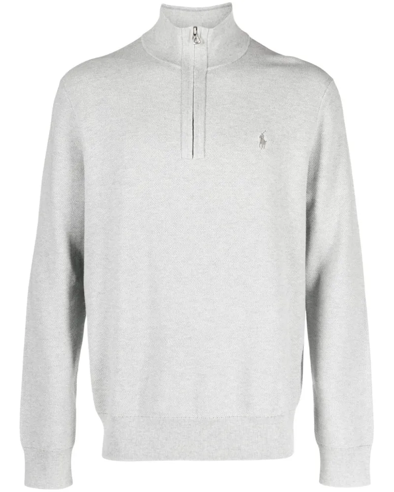 Ralph Lauren Pullover mit Reißverschluss - Grau Grau