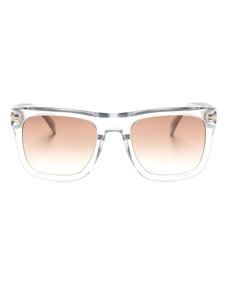EYEWEAR by DAVID BECKHAM Eckige DB 7000 Sonnenbrille - Weiß Weiß