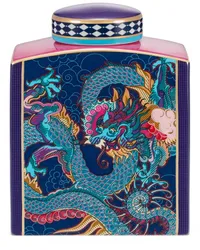 Shanghai Tang Kleines Vivid Dragon Porzellangefäß Violett