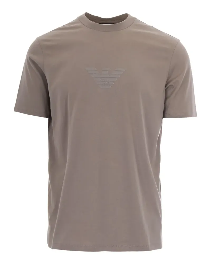 Emporio Armani T-Shirt mit Print - Nude Nude