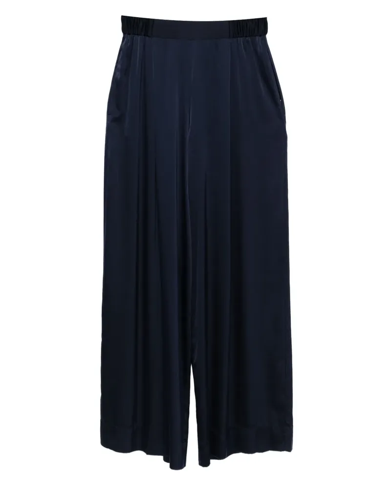 forte_forte Hose aus Satin - Blau Blau
