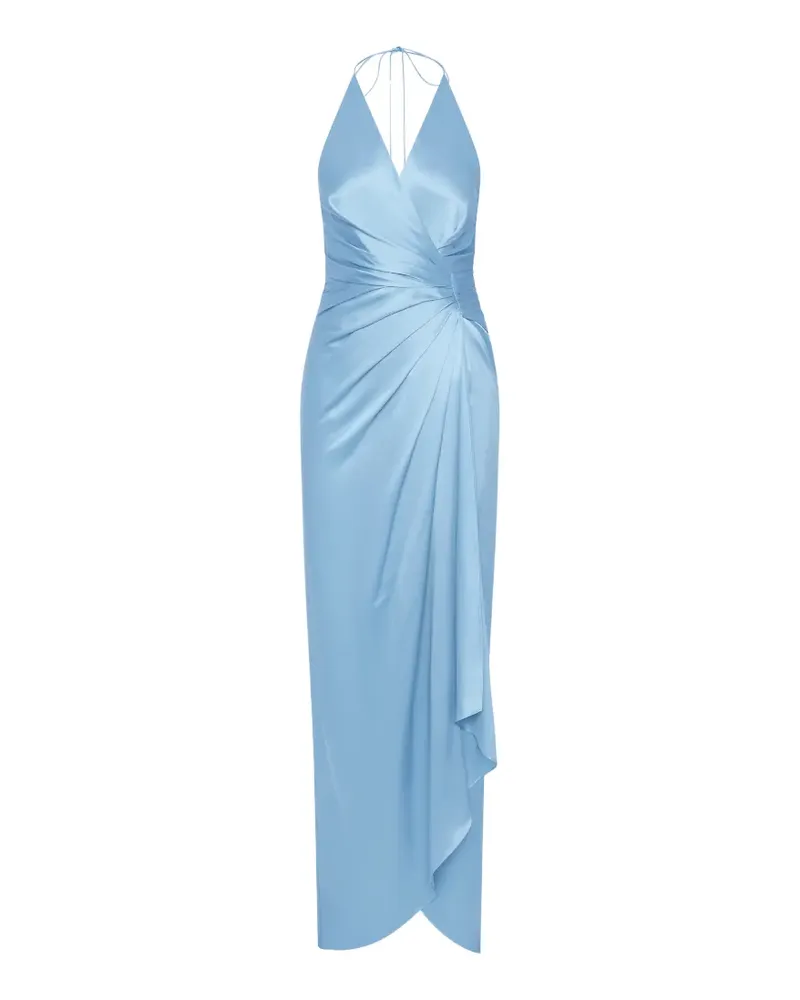 Rebecca Vallance Billy Maxikleid mit V-Ausschnitt - Blau Blau