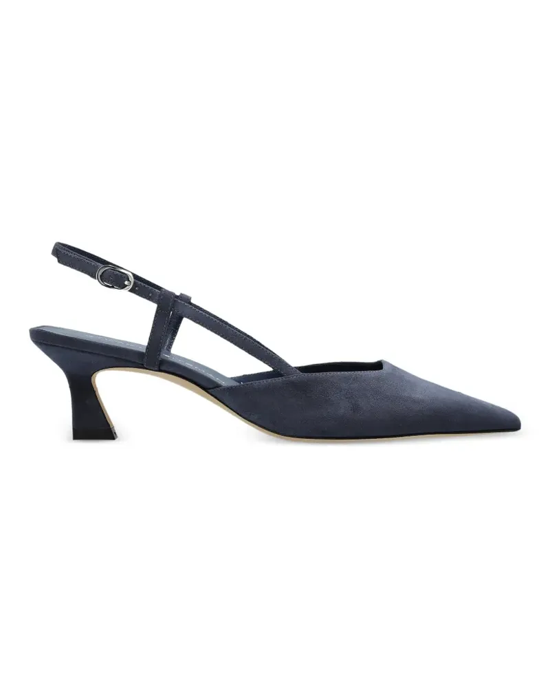 Stuart Weitzman Vinnie slingback heeled pumps - Blau Blau