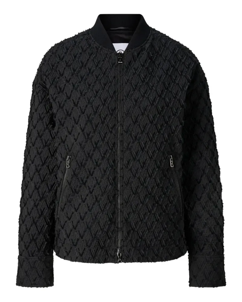 Bogner Janita Fil-Coupé-Bomberjacke - Schwarz Schwarz