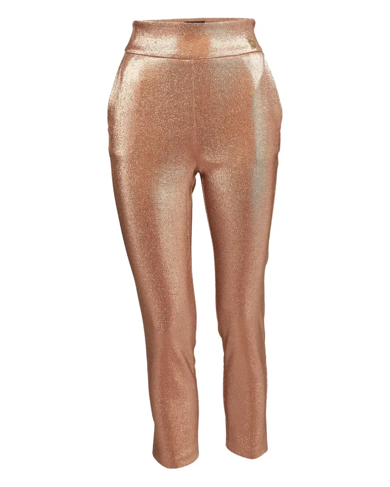 Elisabetta Franchi Pre-owned Metallic-Hose aus Lurex - Rosa Rosa