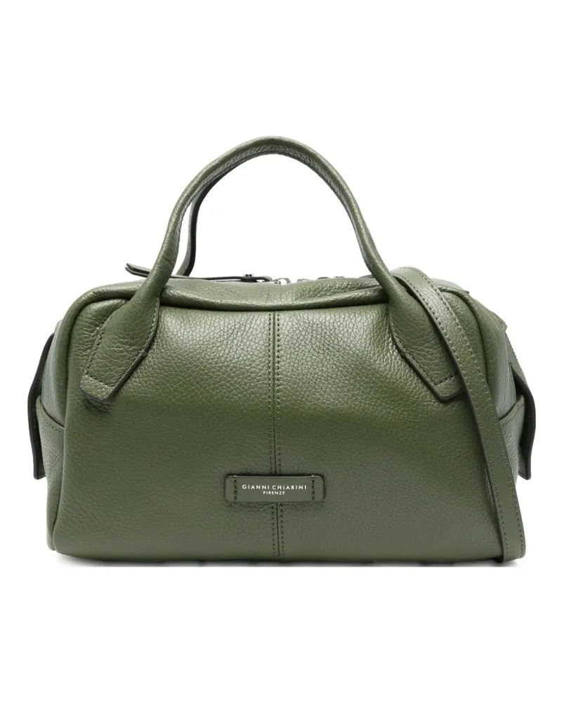 Gianni Chiarini Emily Tote Bag aus gekörntem Leder - Grün Grün