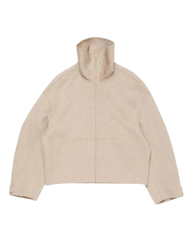 Acne Studios Jacke mit Reißverschluss - Nude Nude