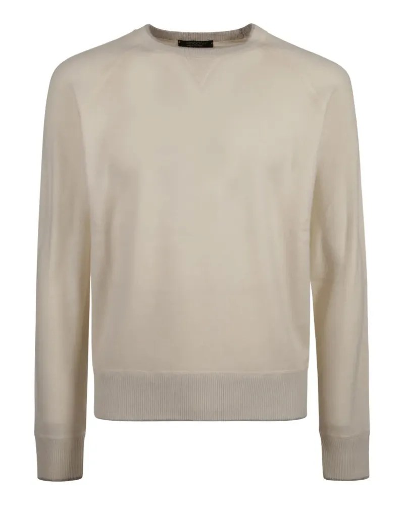 ARAGONA raglan cashmere knitwear - Nude Nude