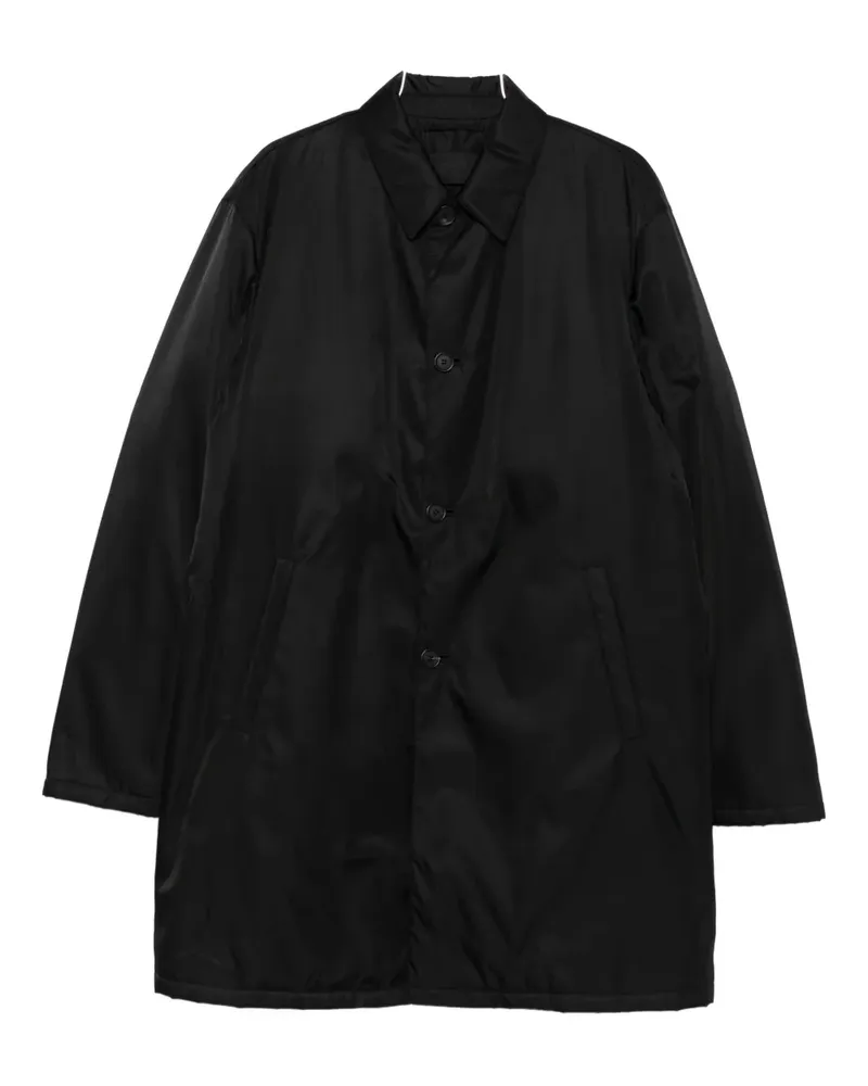 Prada single-breasted coat - Schwarz Schwarz